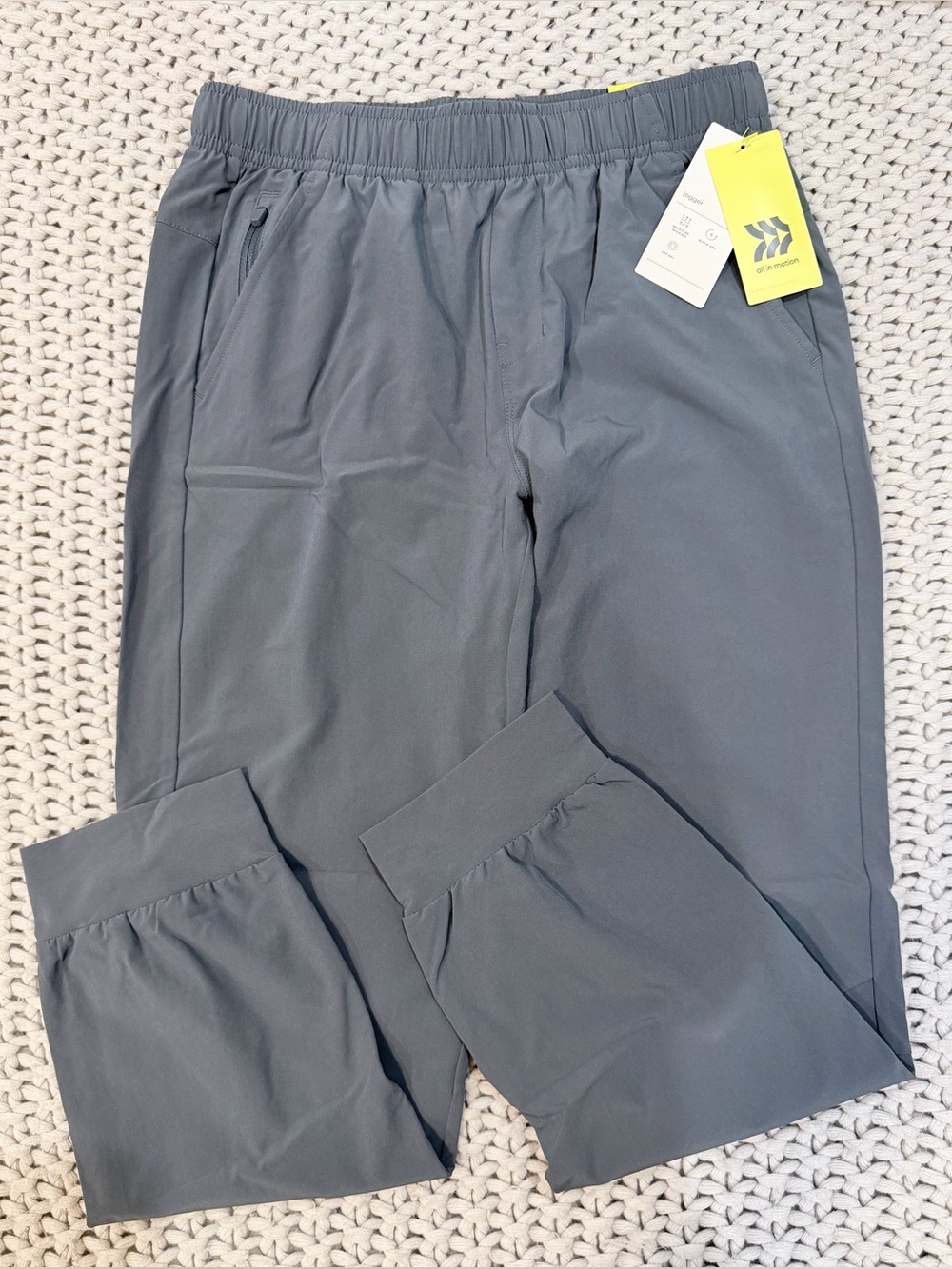 Boy’s All in Motion - Active Light Joggers - Gray